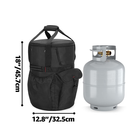 SAMDEW carrying straps enable hands-free transport at campsites and BBQs