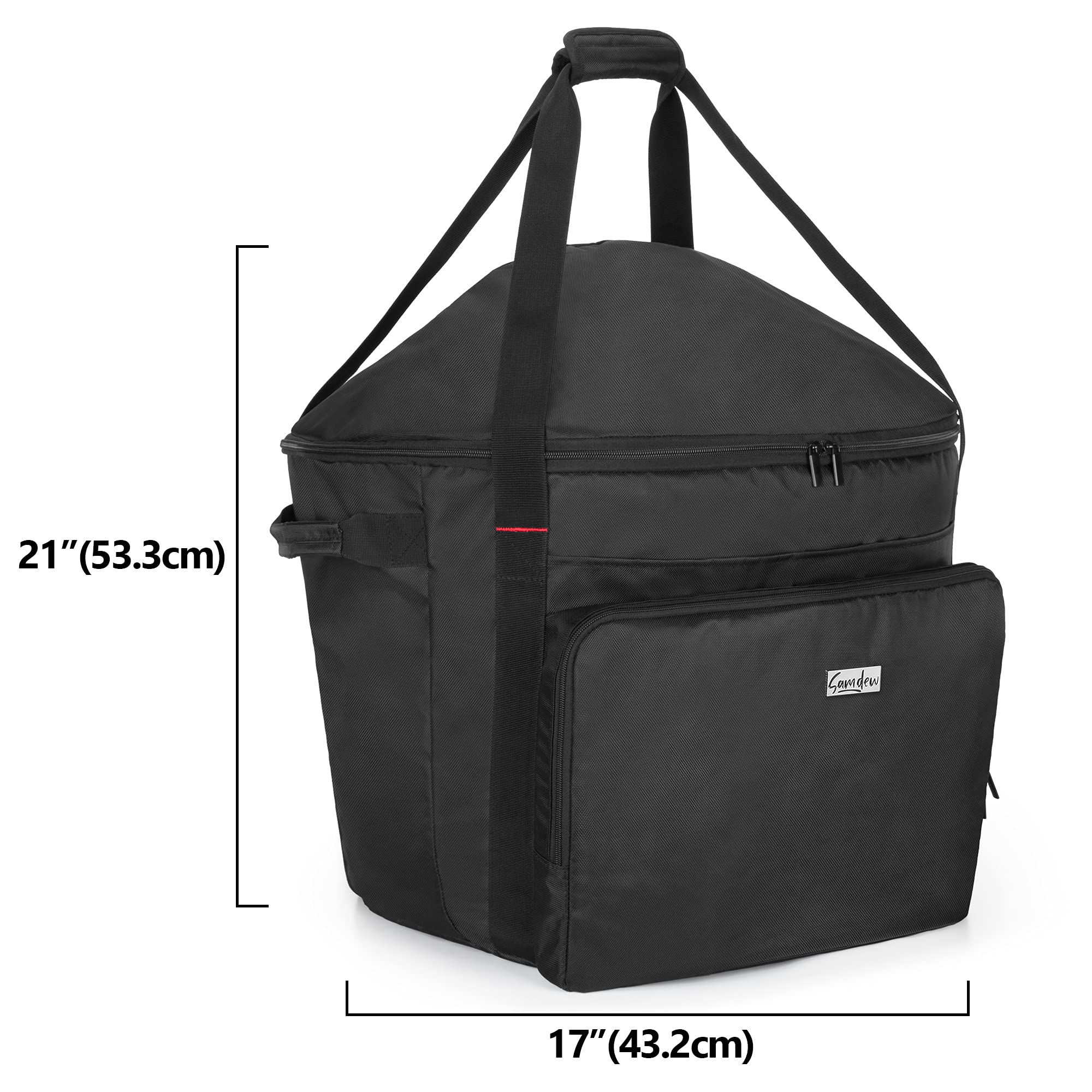 samdew versatile bag for RV, camping, beach and backyard gatherings.