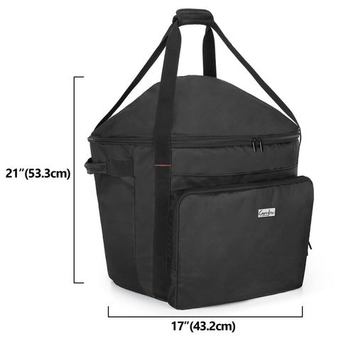 samdew versatile bag for RV, camping, beach and backyard gatherings.
