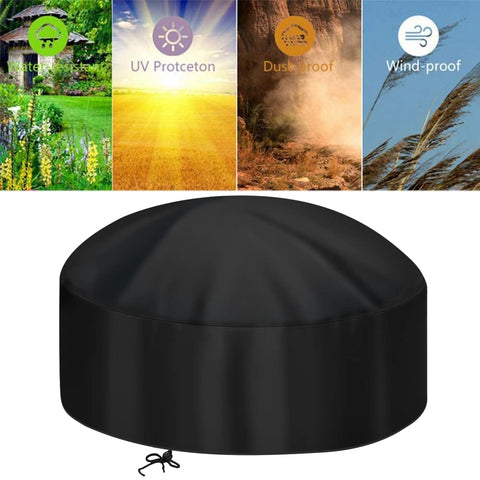 Samhe waterproof and dustproof coating protects your fire pit from exposure.