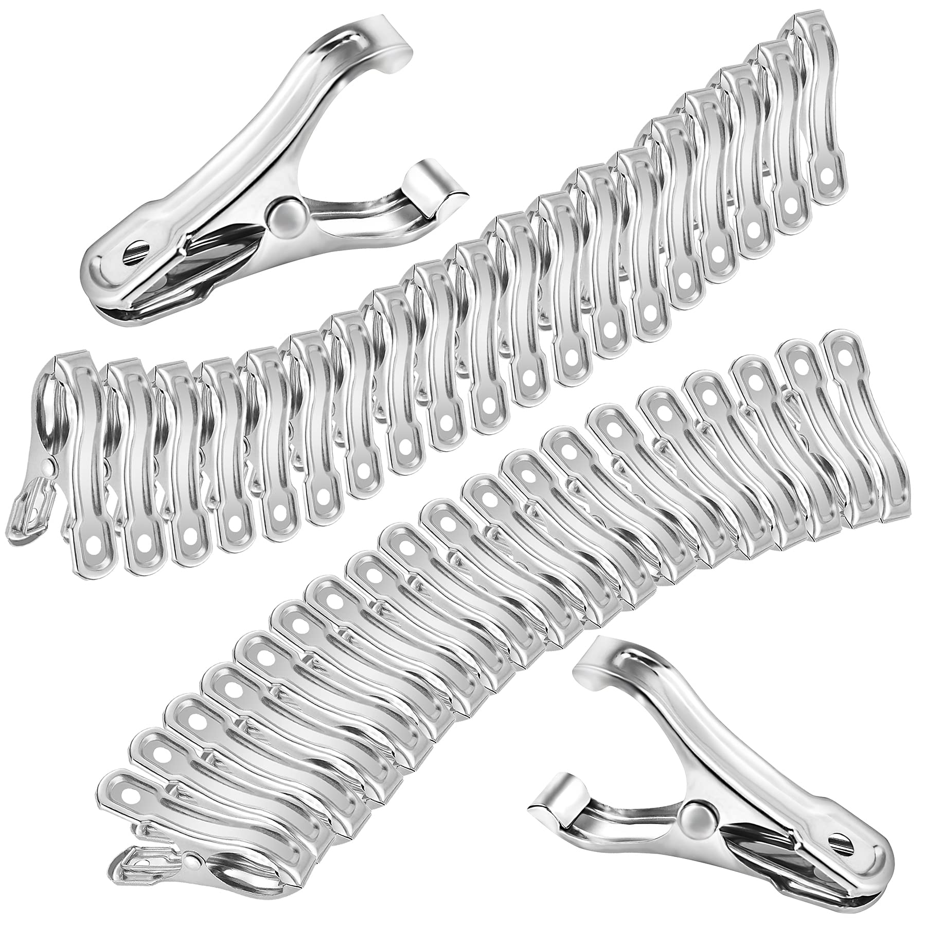 Samhopo garden clips with strong spring action secure shade cloth on frames