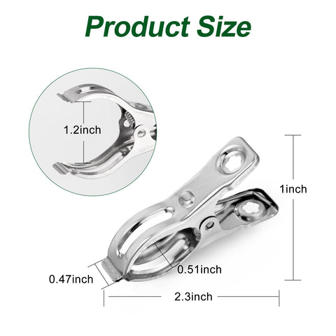 Samhopo multipurpose garden clip adapts for clothespins and miscellaneous tasks