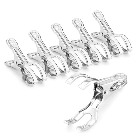 Samhopo garden clip with wide mouth for quick pipe installation.