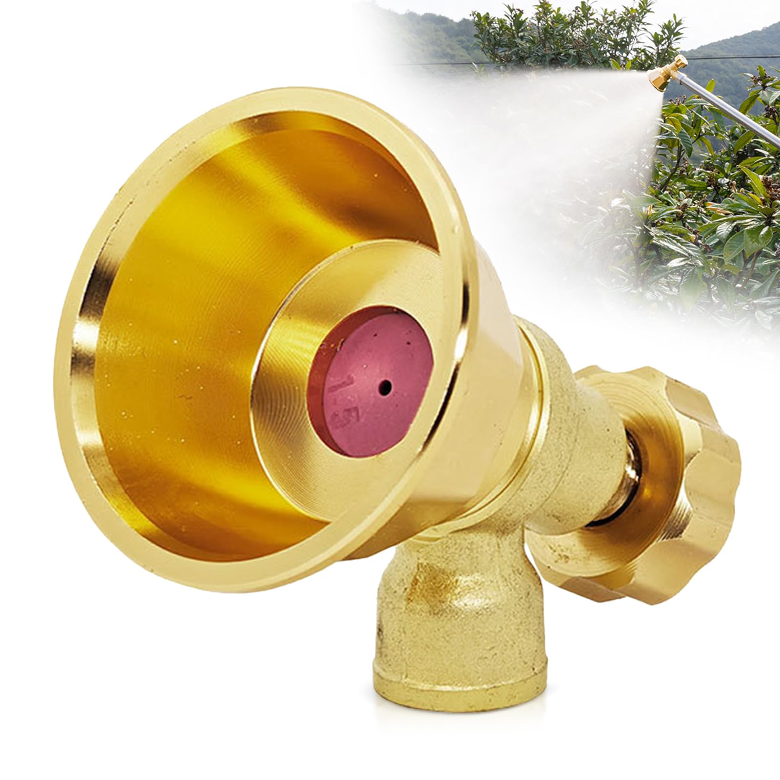 SAMIQU brass atomizing nozzle overview for efficient irrigation.
