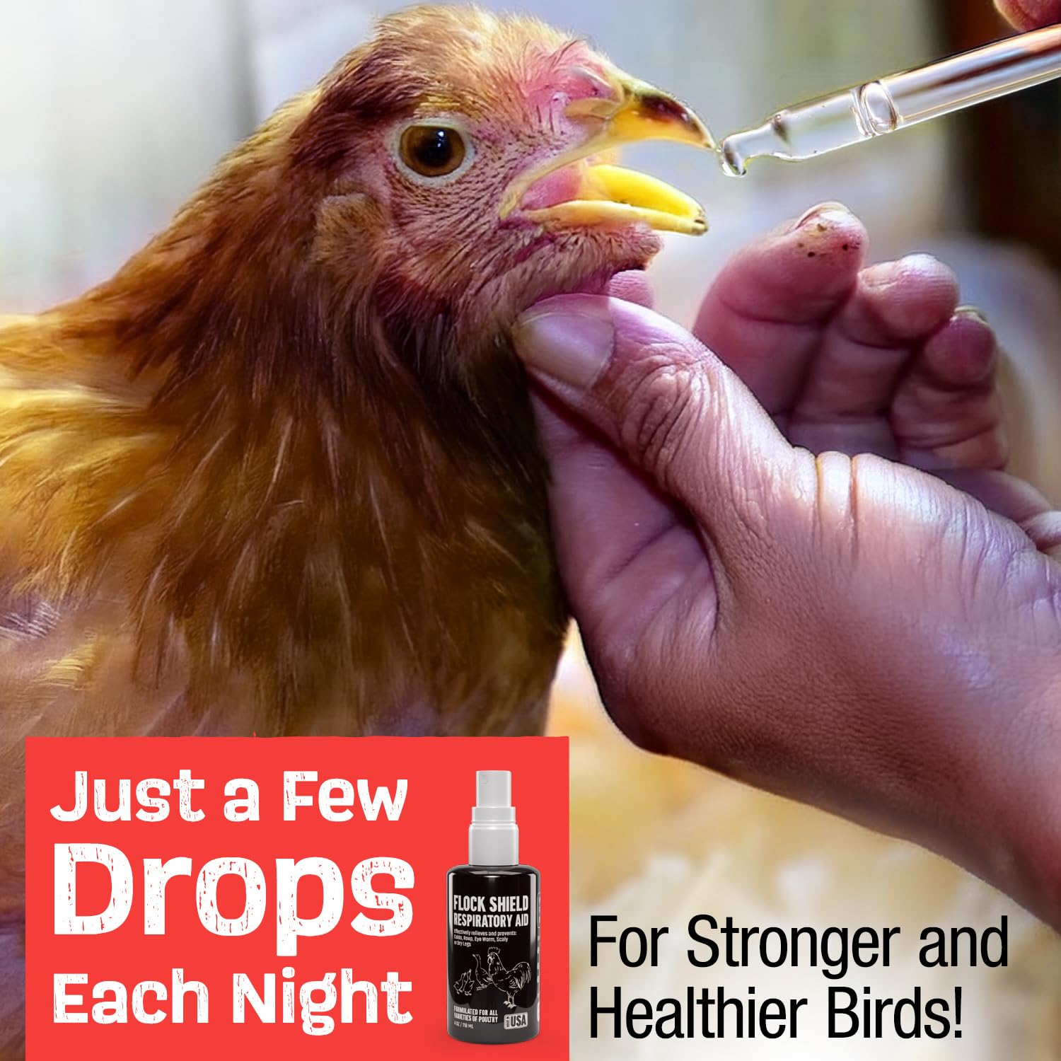 Samorillo Flock Shield spray top for easy mist application.