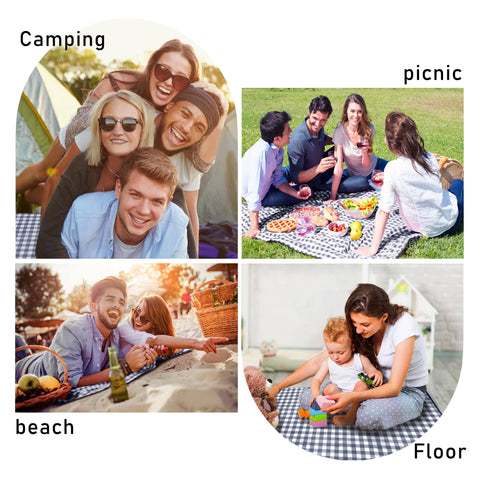 SAMSIER large family-sized blanket fits up to six people.