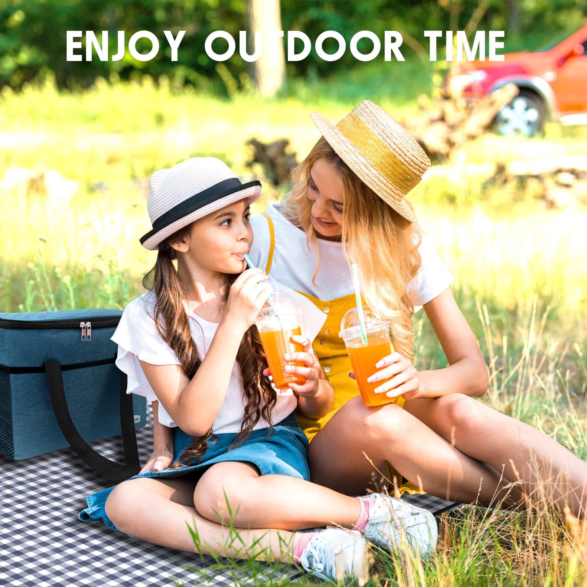 SAMSIER waterproof and sandproof surface ideal for park or yard seating.