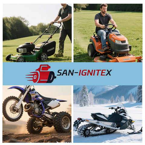San-IgniteX 14T gear engages the flywheel for smooth engagement.