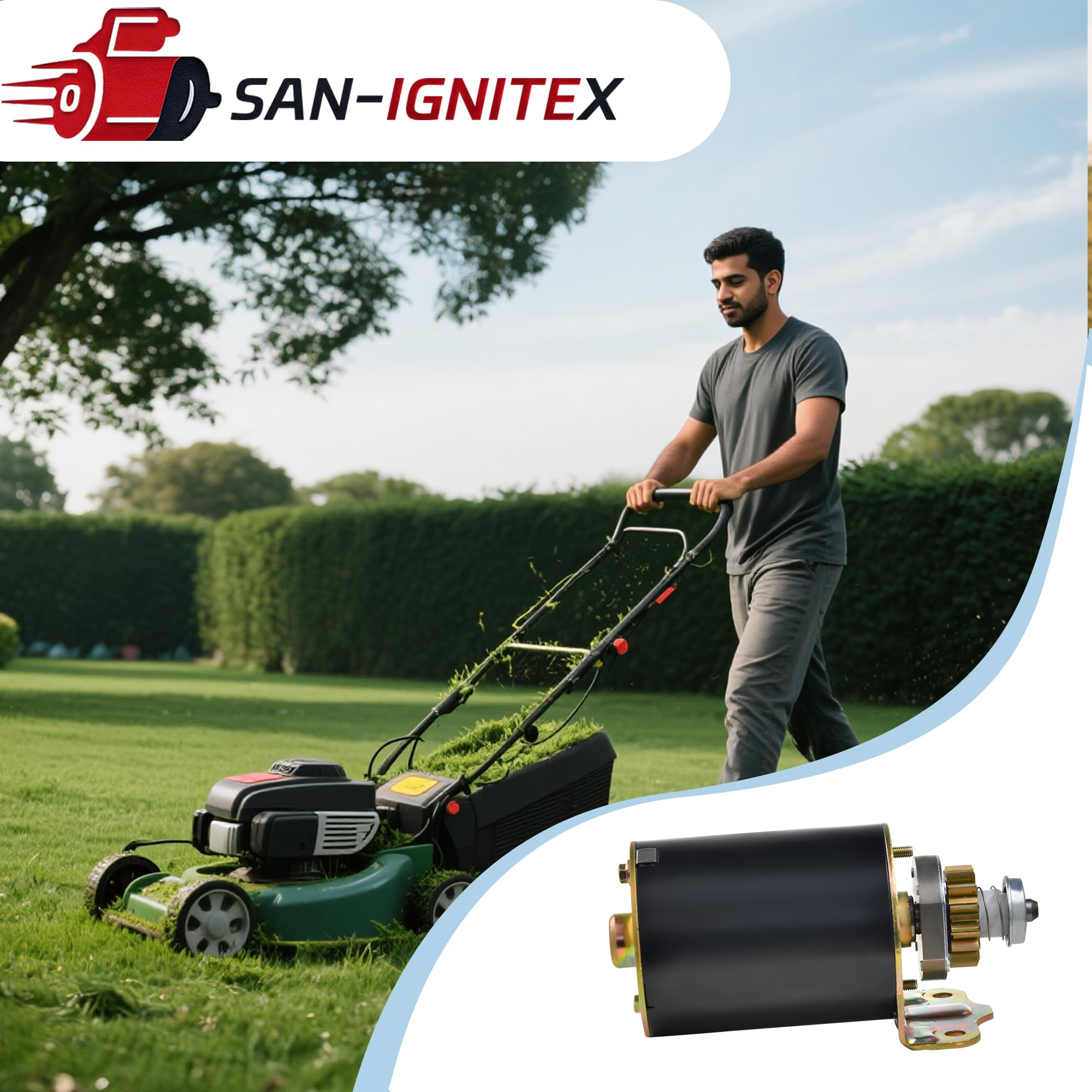 San-IgniteX aluminum housing weatherproof design supports longer life in outdoor equipment.
