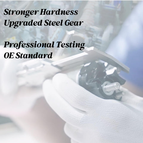 San-IgniteX copper windings and precision bearings enable quiet, reliable starts.