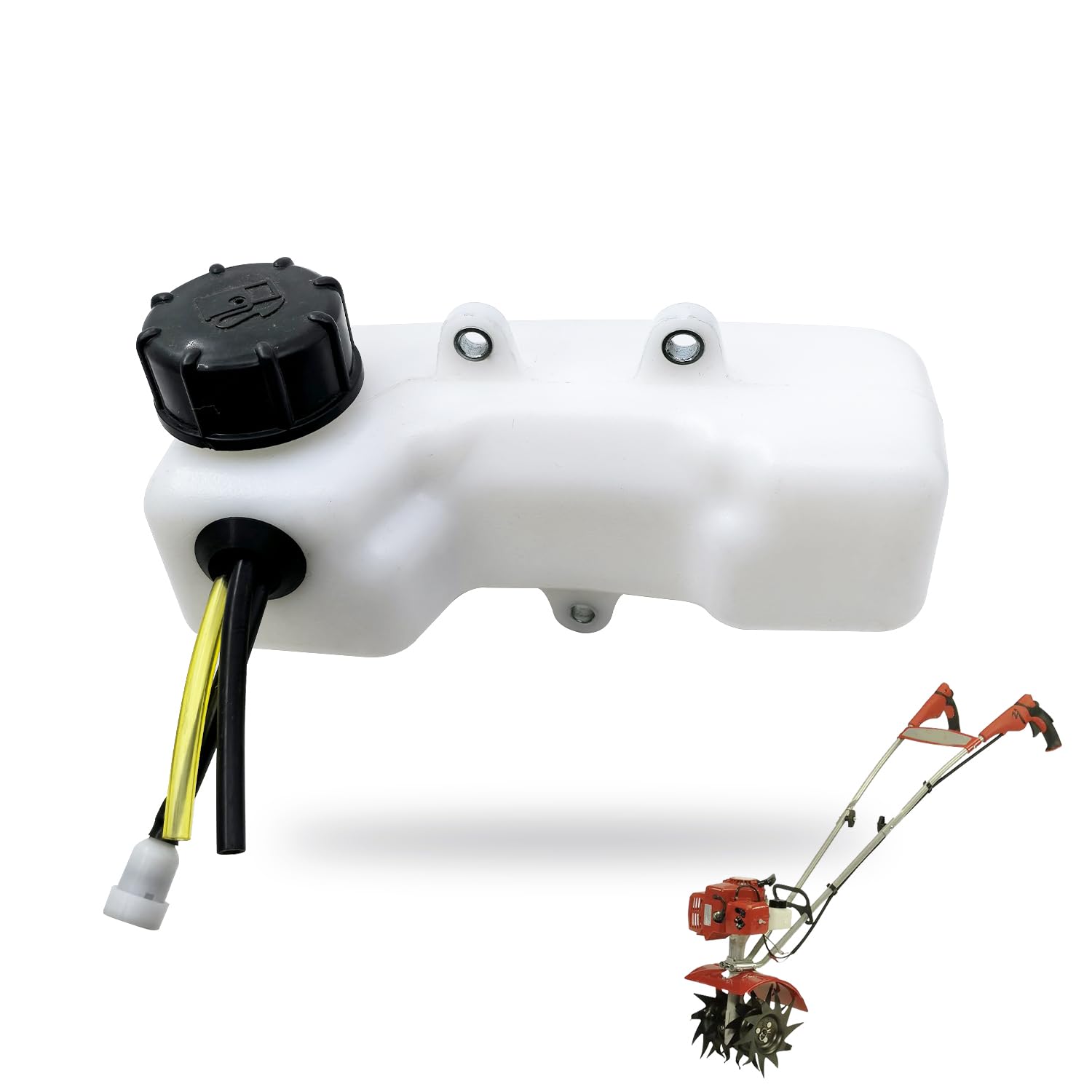 Sanbaiyi 3-hole grommet setup demonstrates secure fit for 2-cycle engines.