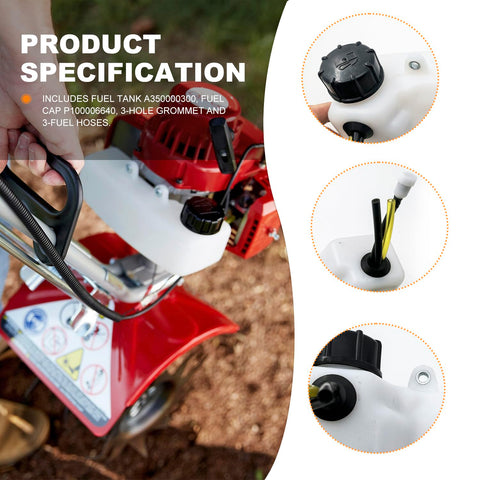 Sanbaiyi fuel tank kit designed for SRM-211 durability.