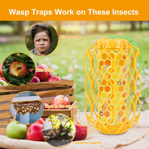 Sancodee ABS plastic construction ensures sturdy, safe outdoor pest capture