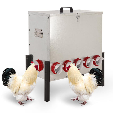 Sancunhui 100lb feeder cover front view for durable, long-lasting feeding setup