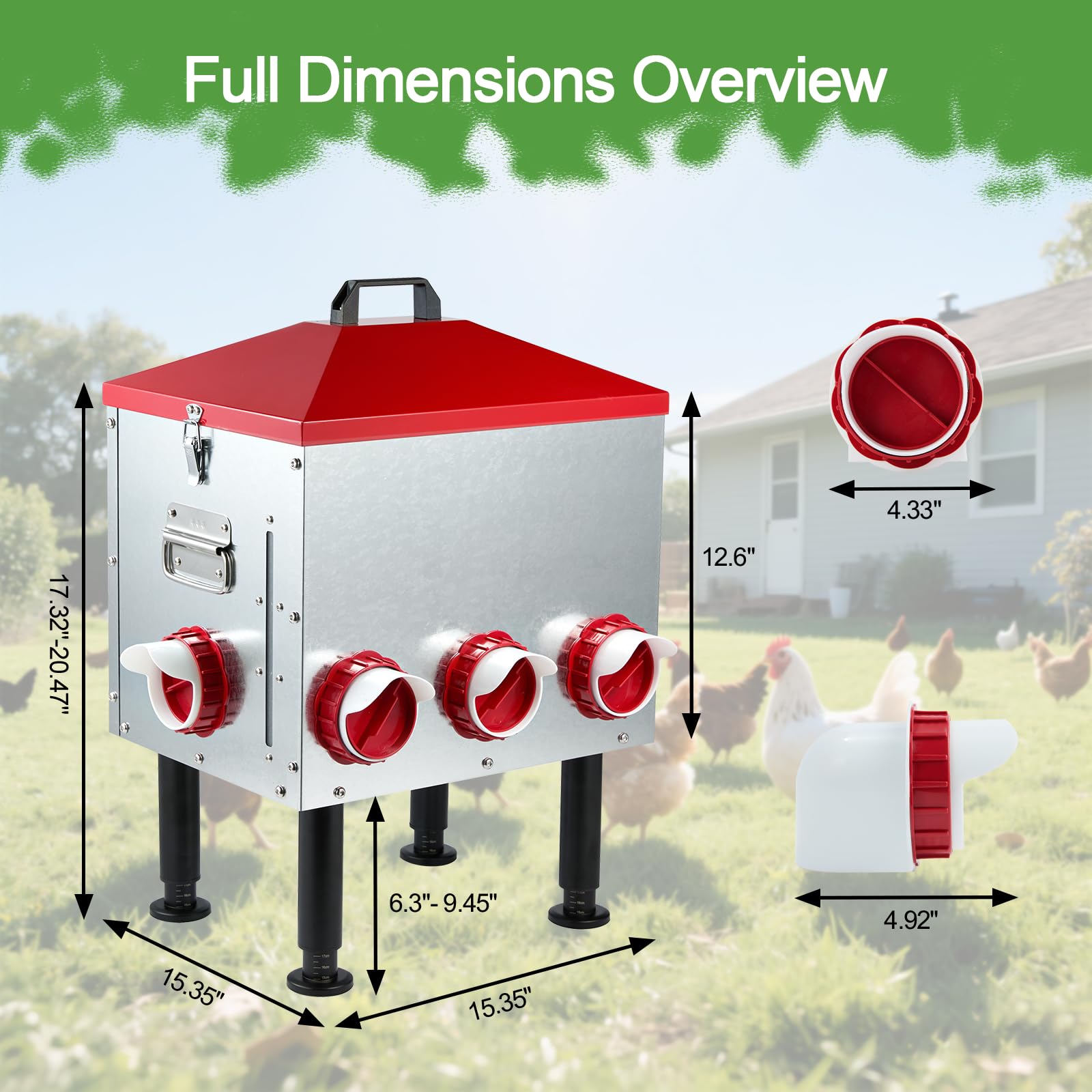 Sancunhui rodent-free design helps protect feed from pests outdoors
