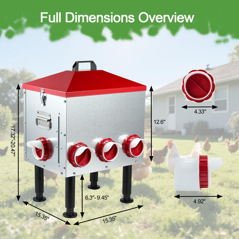 Sancunhui rodent-free design helps protect feed from pests outdoors