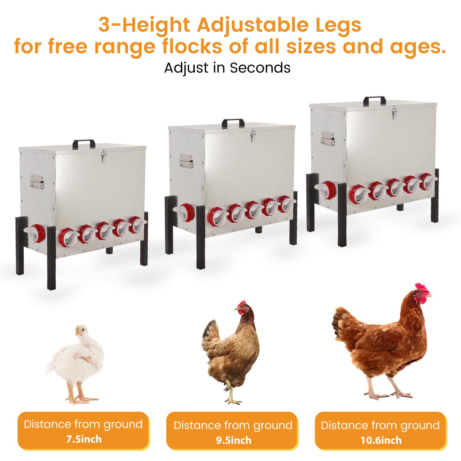 Sancunhui rust-proof metal bins ensure reliable outdoor use