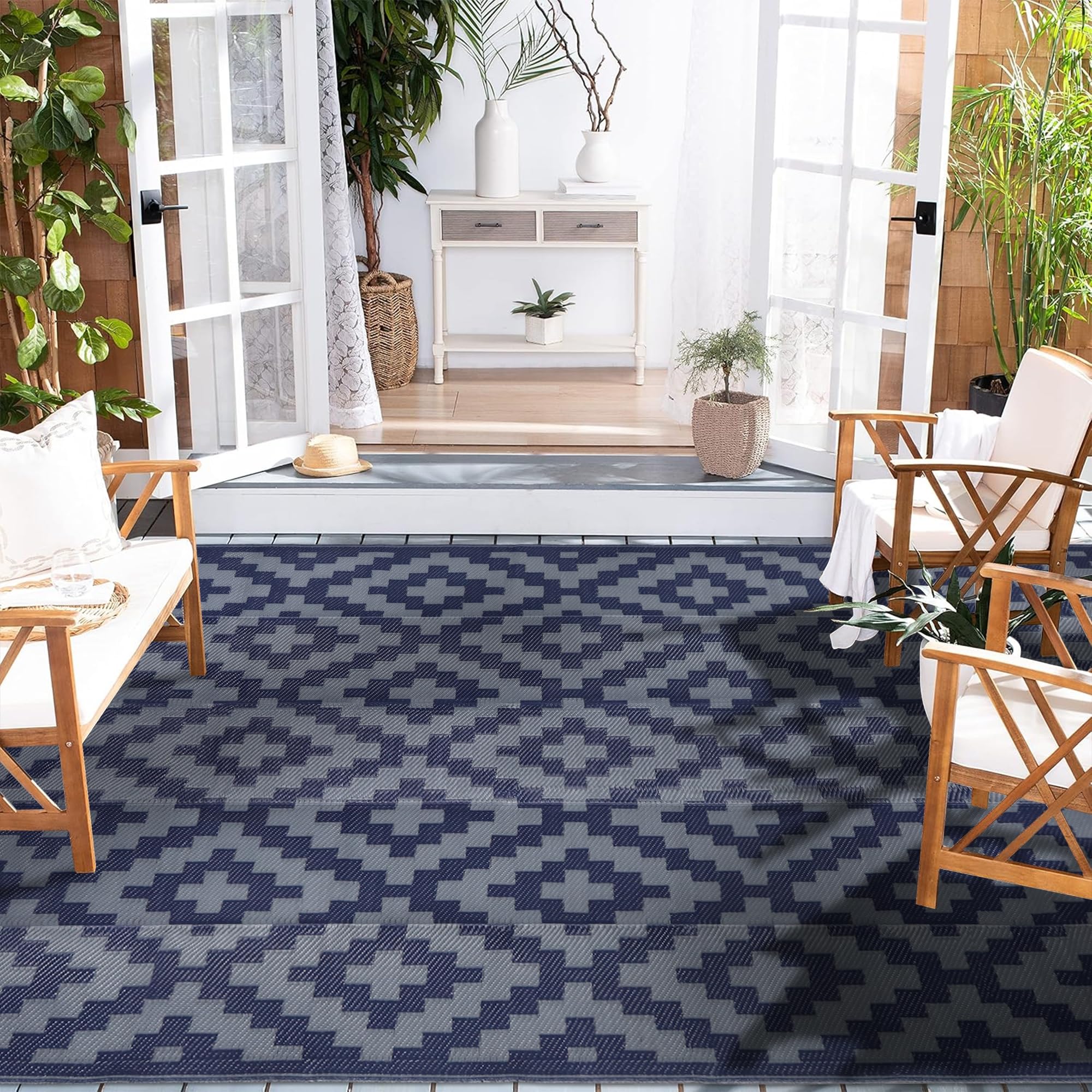 SAND MINE large rug suitable for RV camping and picnics