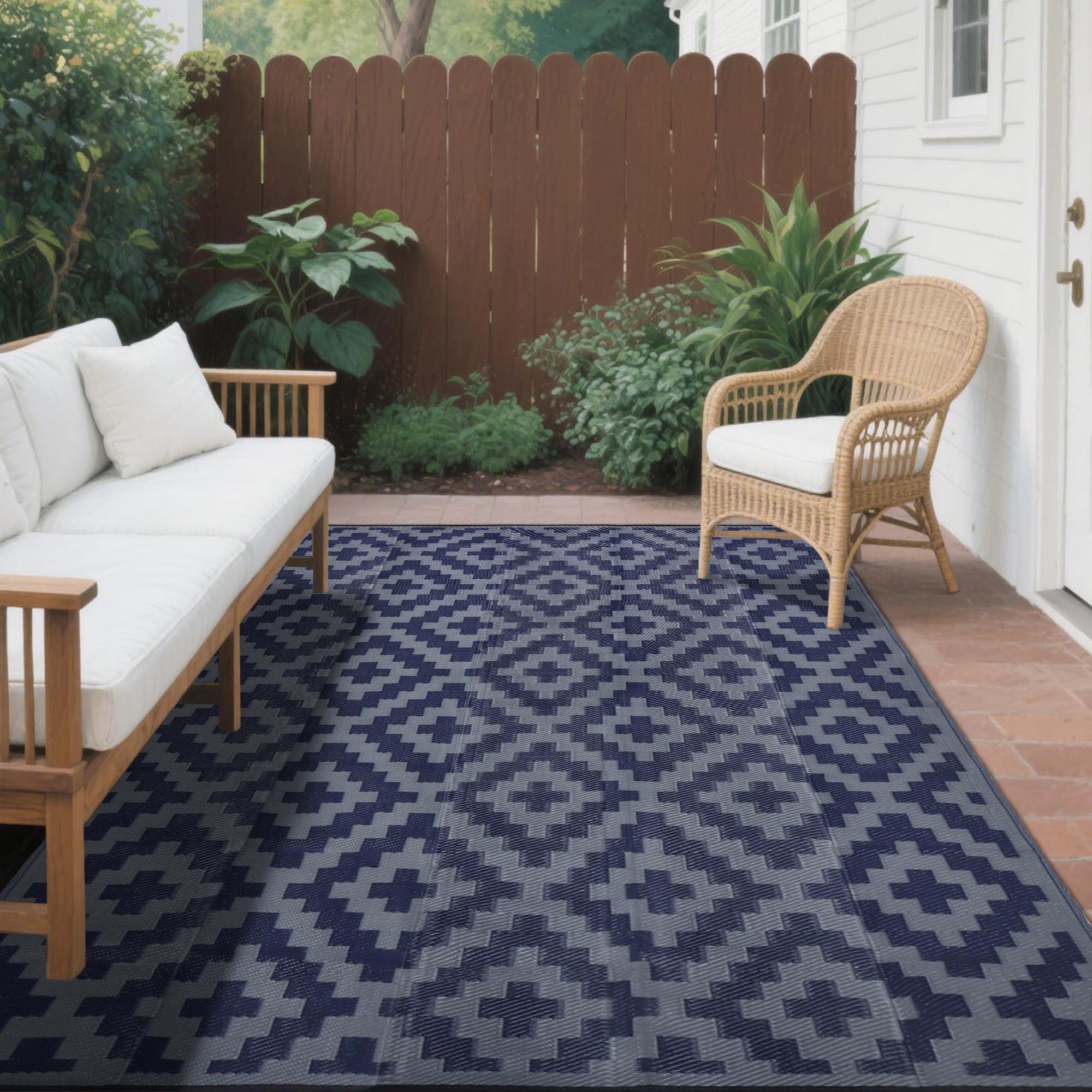 SAND MINE outdoor mat easy to clean with water and air dry