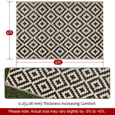 SAND MINE reversible lattice mat, back view, adds two looks for indoor or outdoor use.