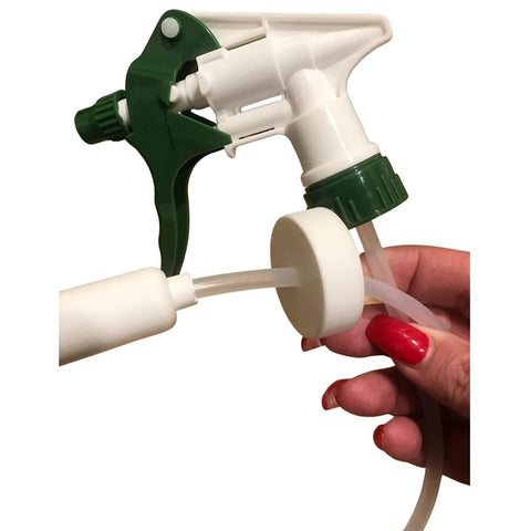 Sandhill Tools green and white sprayer for 38-400 neck bottles