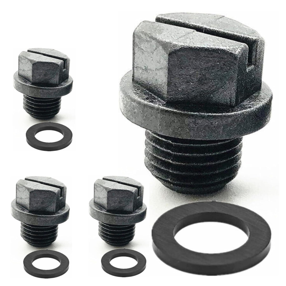 SANFAY SPX1700FG pipe plug set with gaskets for Hayward compatibility.