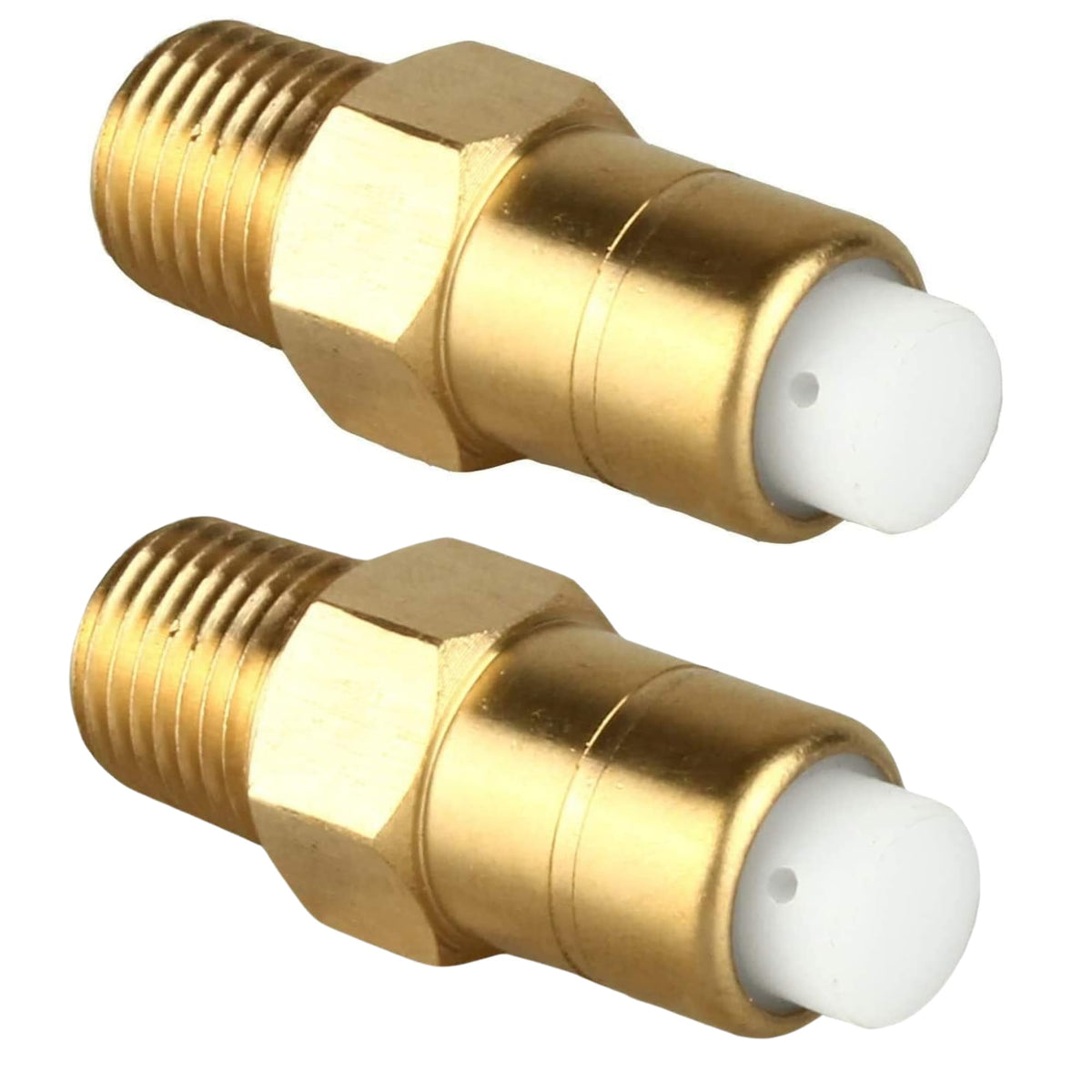 SANFAY brass 1/4 inch thermal release valve for high-pressure washers.