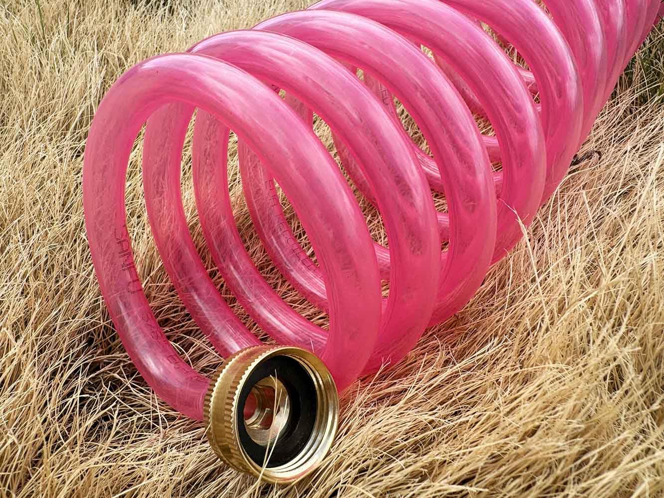 SANFU EVA Recoil Hose swivel connector prevents twisting during use