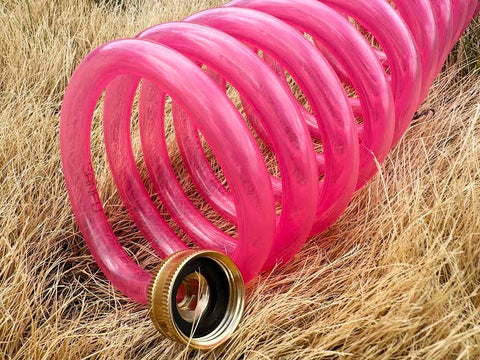 SANFU EVA Recoil Hose swivel connector prevents twisting during use