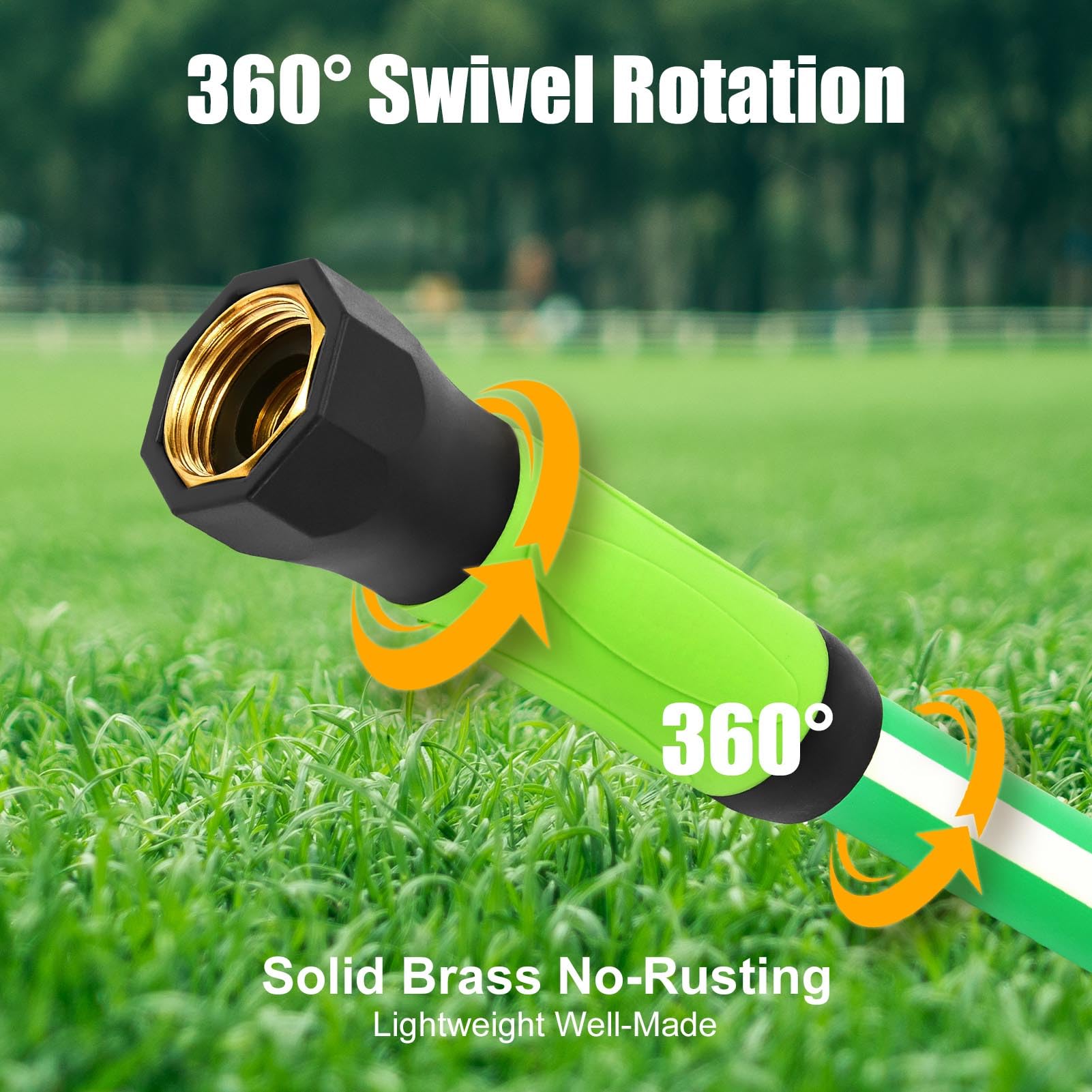 SANFU high-performance brass fittings provide durable, leak-proof connections during outdoor use.