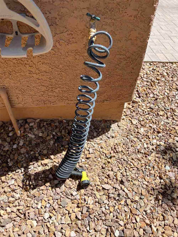 SANFU PU Recoil hose easy storage after use.