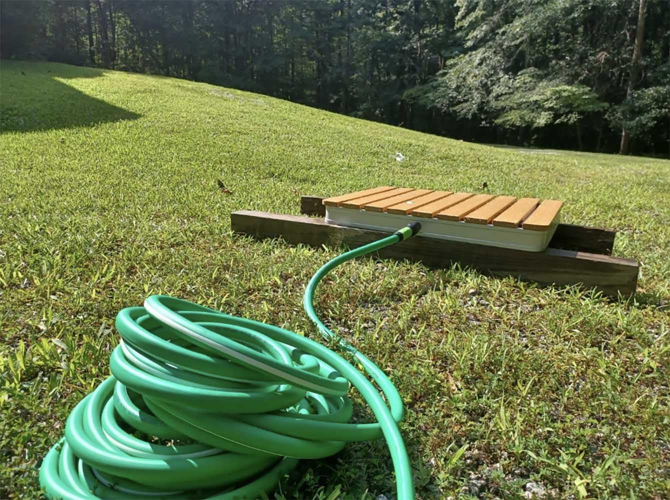 SANFU hose rotates smoothly to prevent kinks and simplify storage.