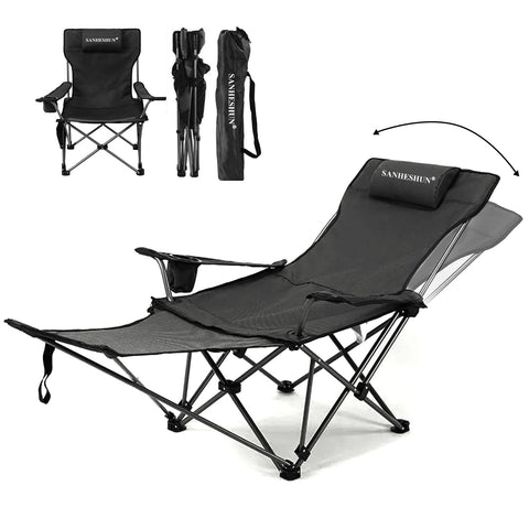 Sanheshun Zero Gravity Chair reclining backrest enables versatile outdoor comfort.