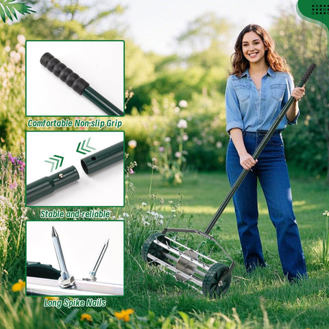 SANMEO 18-inch-wide coverage aerates large areas faster
