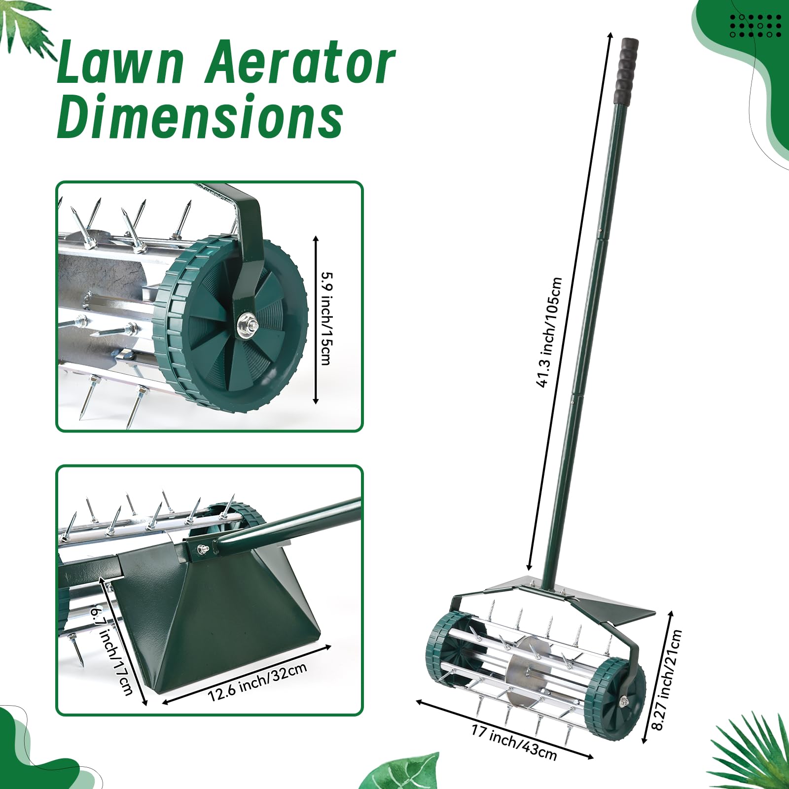 SANMEO 18-inch-wide roller covers more ground per pass for efficiency