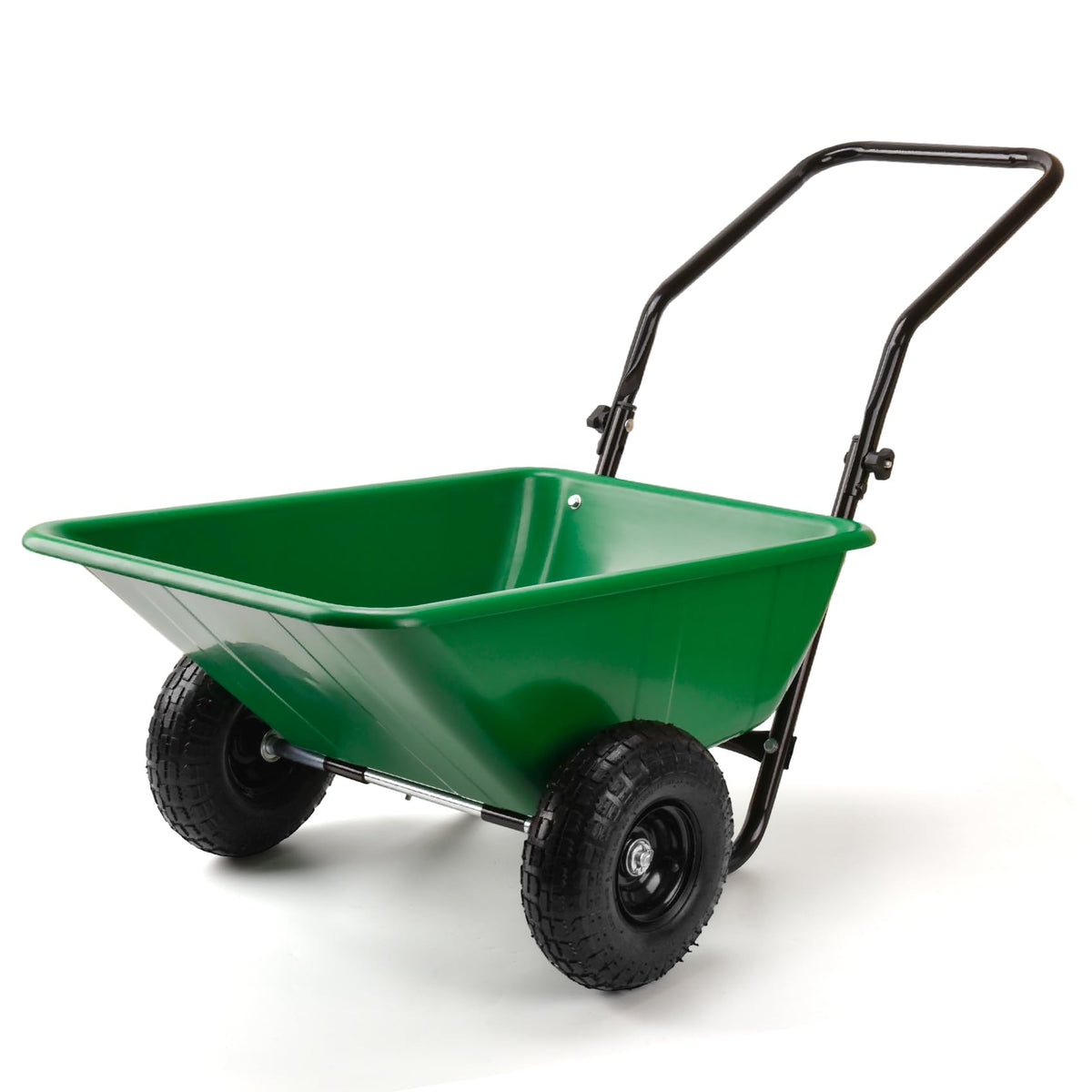 SANMEO foldable handle 2-wheel cart in use for space-saving storage and easy transport