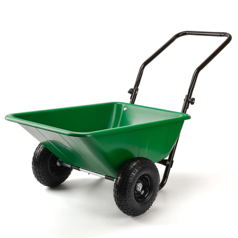 SANMEO foldable handle 2-wheel cart in use for space-saving storage and easy transport
