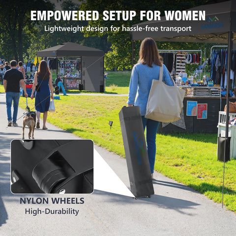 Sannwsg integrated ground stability with sandbags, ropes, and nails.