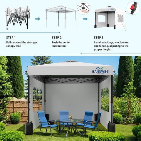 Sannwsg two-way vents improve airflow and cooling inside the canopy