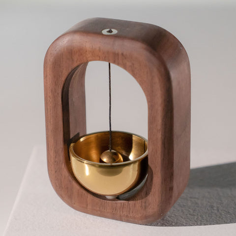 Sanosy brass magnet backplate closeup—secure on metal doors with a stylish touch.