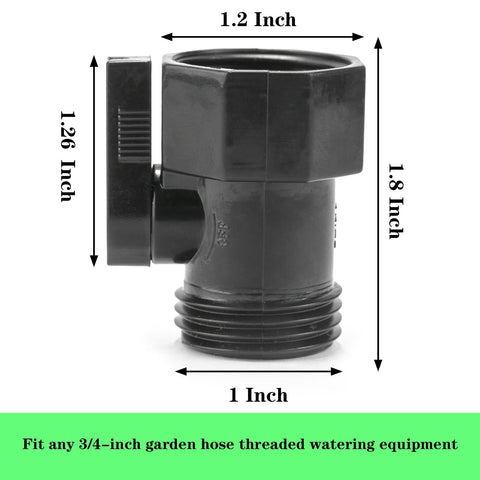 Sanpaint 12-pack features adjustable flow control for precise watering without waste.