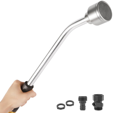 Sanpaint 18-inch soft rain watering wand for gentle irrigation of baskets and seedlings