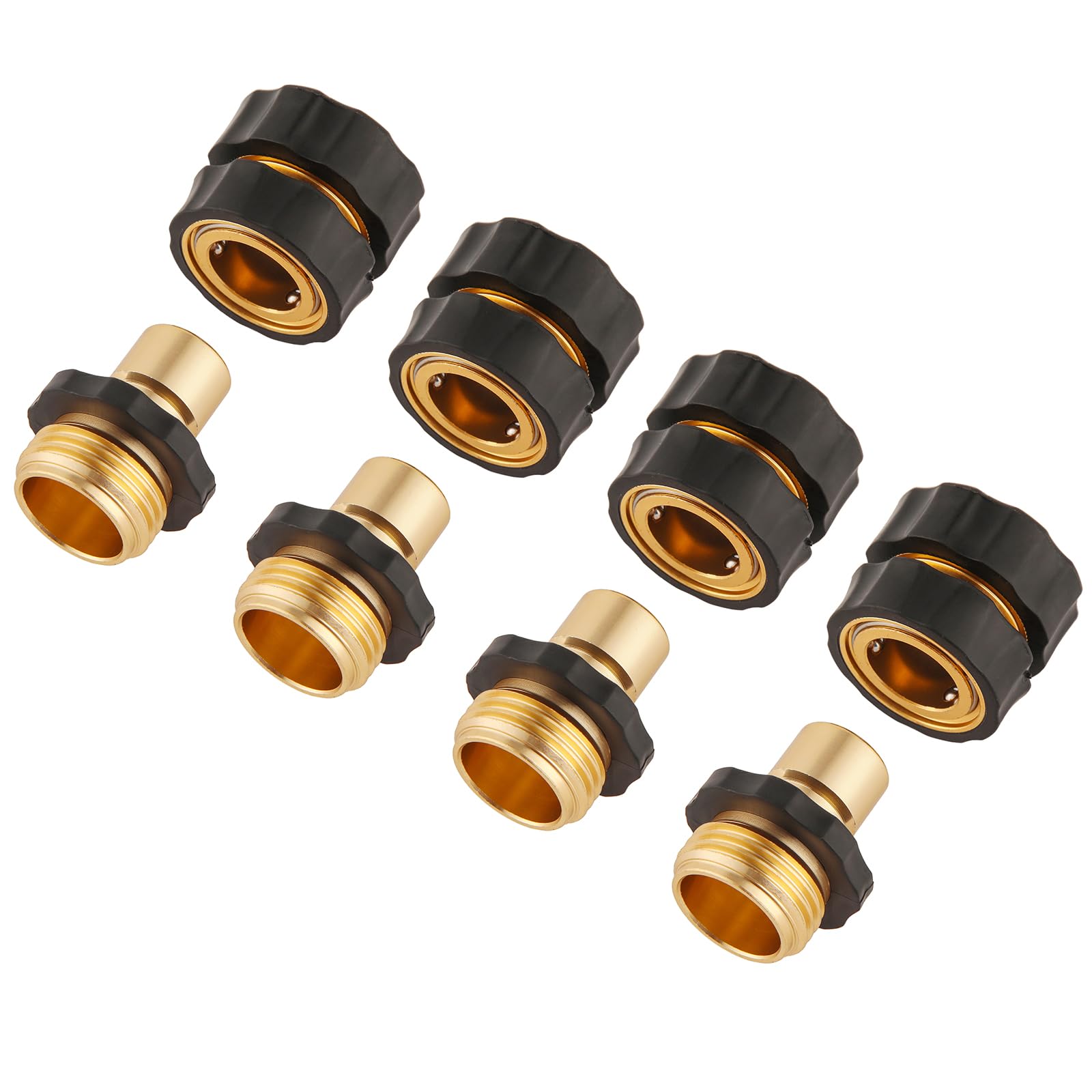 Sanpaint 3-4 inch quick connectors set for fast hose assembly and secure fit.