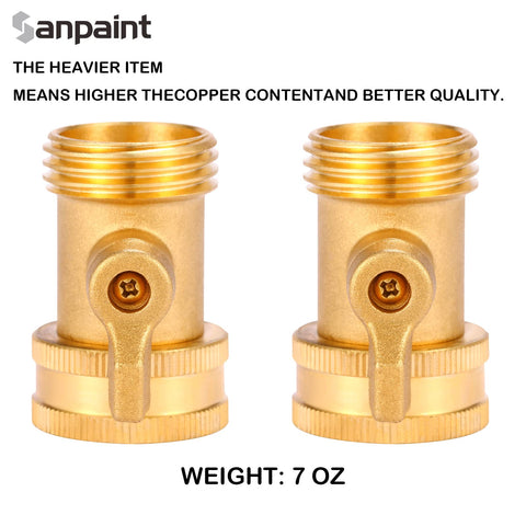 Sanpaint adjustable flow-control valve offers versatile watering options.