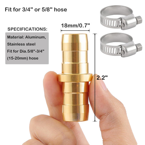 Close-up of Sanpaint aluminum connector highlighting rugged construction.