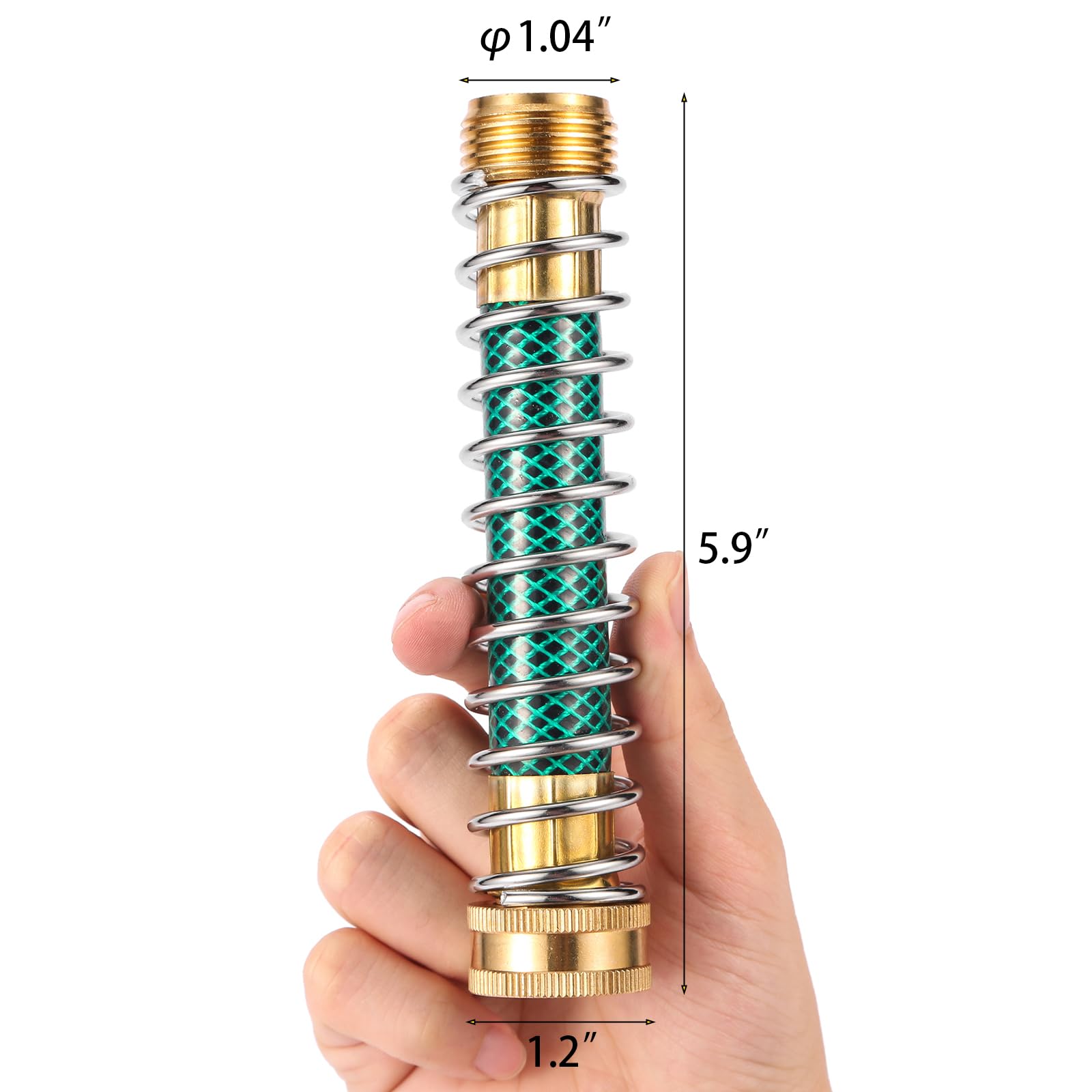 Sanpaint brass 3/4-inch connection for a secure universal hose fit