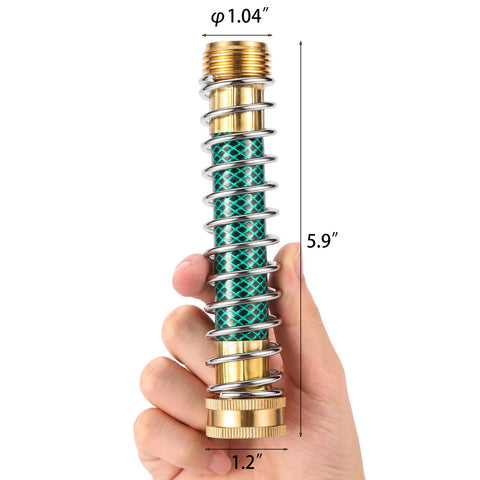 Sanpaint brass 3/4-inch connection for a secure universal hose fit