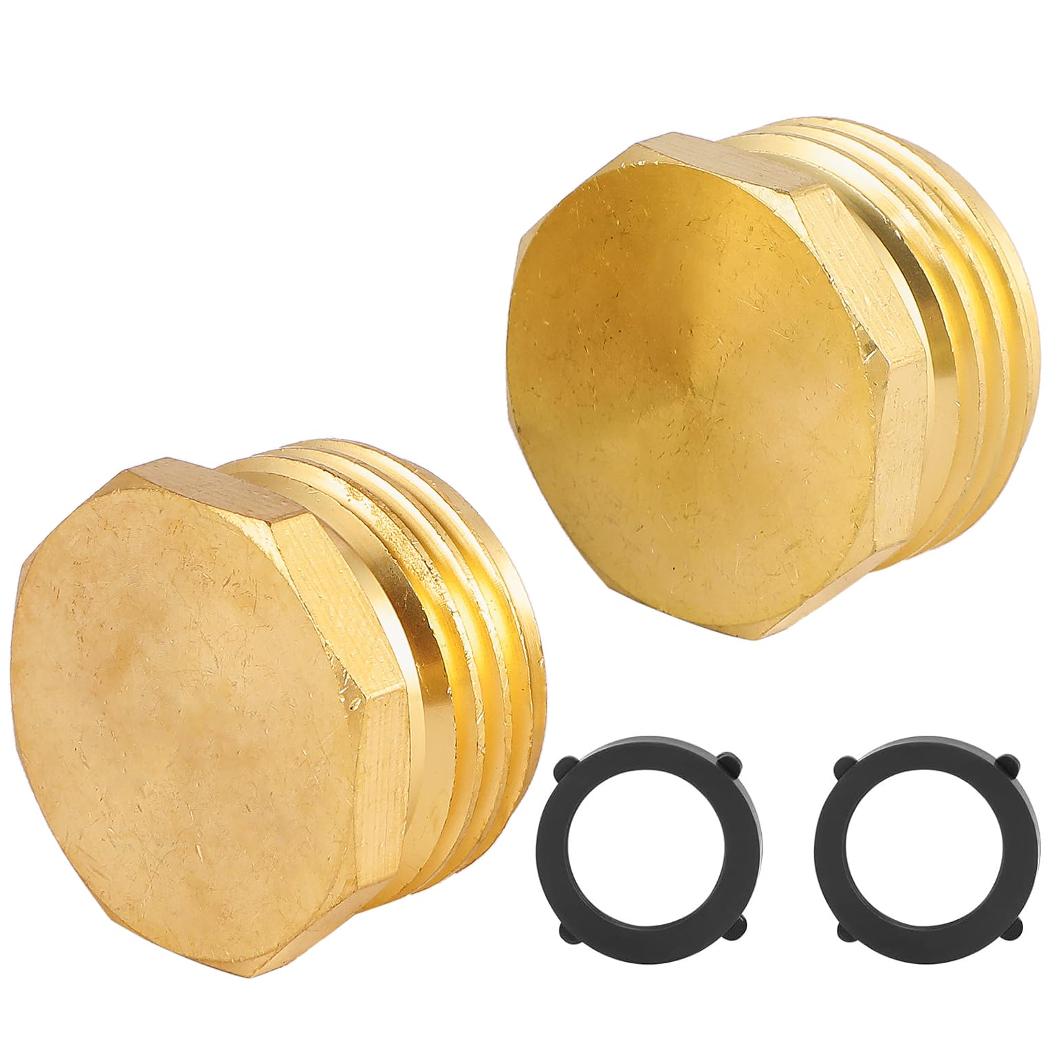 Sanpaint set of end caps supports seasonal hose storage and maintenance