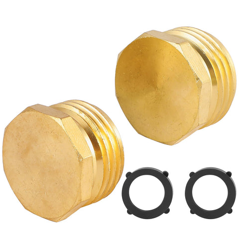 Sanpaint set of end caps supports seasonal hose storage and maintenance