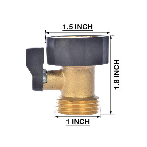 Sanpaint valve in use showing adjustable water flow for garden tasks